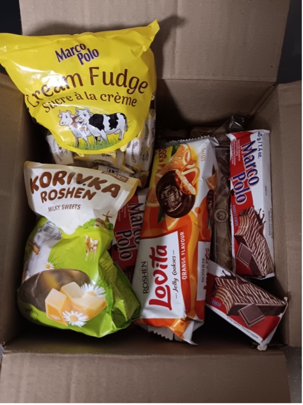 box of Polish treats