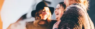 Group of women socializing