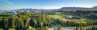 aerial view of ubc vancouver campus