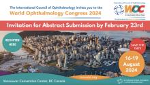 world ophthalmolgoy congress 2024 banner